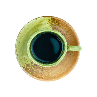 手工制作的咖啡杯