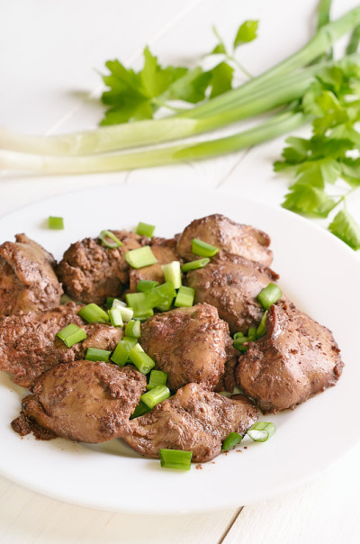葱鸡肝