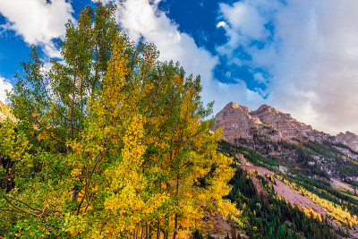 Maroon Bells Snowmass Wilderness USA
