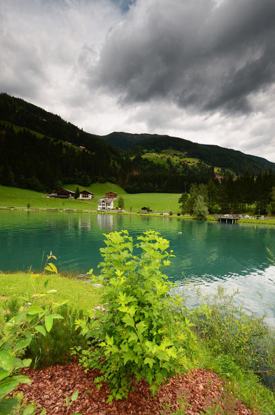 美丽的拉帕哥湖，Val Pusteria，南蒂罗尔(BZ)意大利