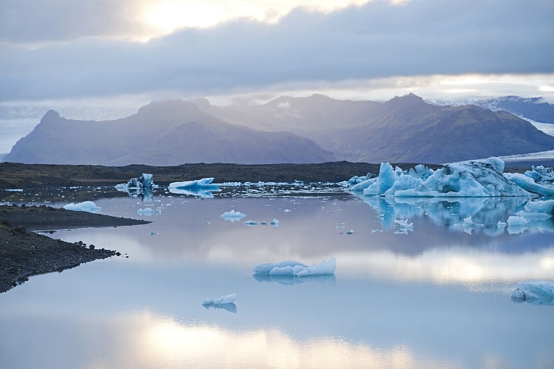 Jokulsarlon冰环礁湖