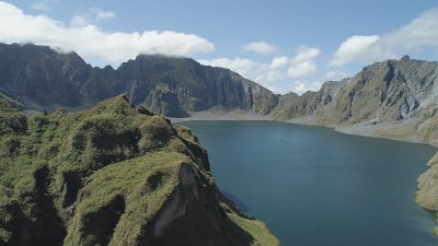 Pinatubo火山口湖，菲律宾，吕宋岛