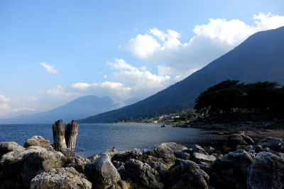 危地马拉Atitlan湖