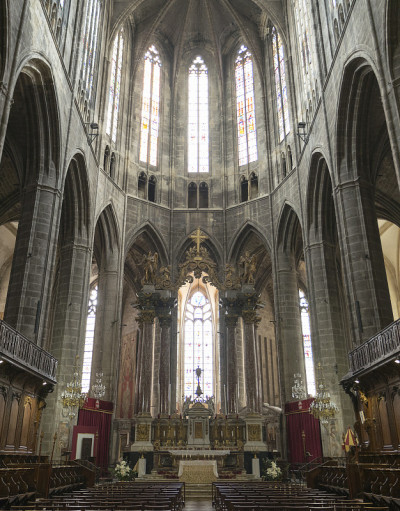 Narbonne(法国)，大教堂内部