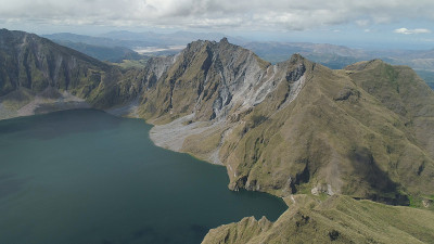 Pinatubo火山口湖，菲律宾，吕宋岛
