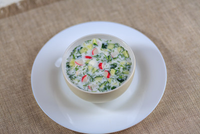 冷萝卜汤土豆鸡