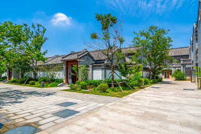 中国建筑院落门