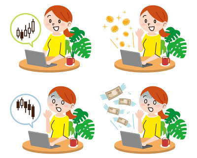 young woman,technology and money concept