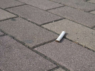 香烟垃圾