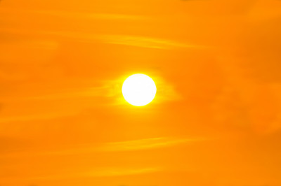 金色的夕阳