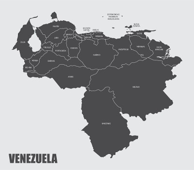 委内瑞拉国家地图