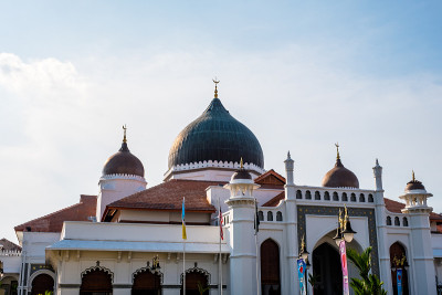 Keling Mosque上尉，槟榔最古老的清真寺。