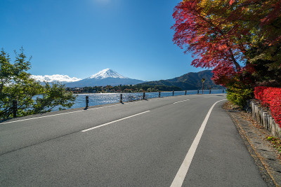 富士山秋色，日本