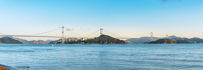 黑岛海峡大桥和濑户内海