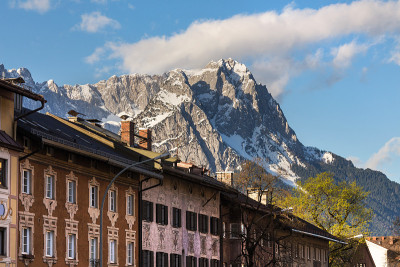 德国巴伐利亚历史小镇Garmisch partenkirchen