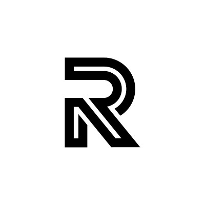 一个粗线字母标识
