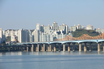 韩国首尔的汉江