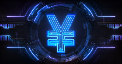 日元数字收益作为在线电子金融工具