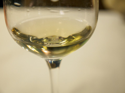 宏观细节酒杯，浅焦点，科尔马，法国