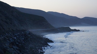 太平洋海岸的黎明