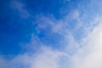 蓝色的天空