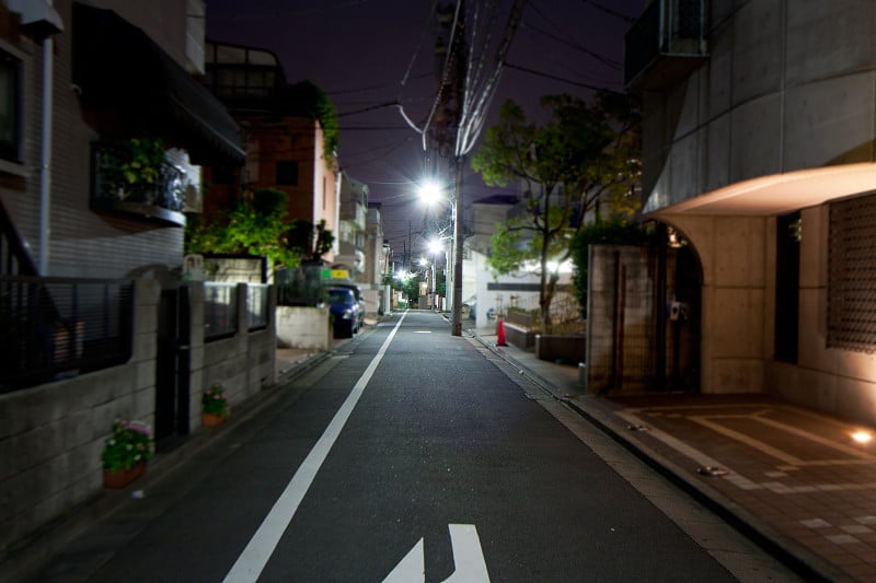 东京青山夜路