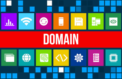 Domian概念图像与业务图标和