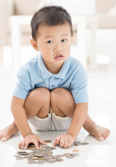 孩子节约的概念