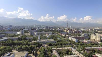 阿拉木图-鸟瞰图