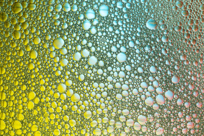 泡沫彩色纹理特写