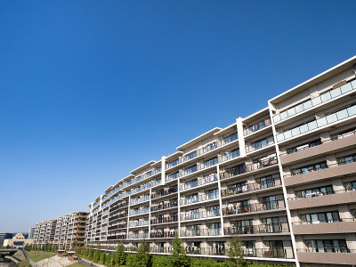 住宅区的大公寓