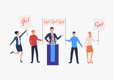Leader election illustration