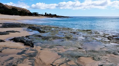 纳奈卡波海滩公园，纳纳库利，瓦胡岛，你好