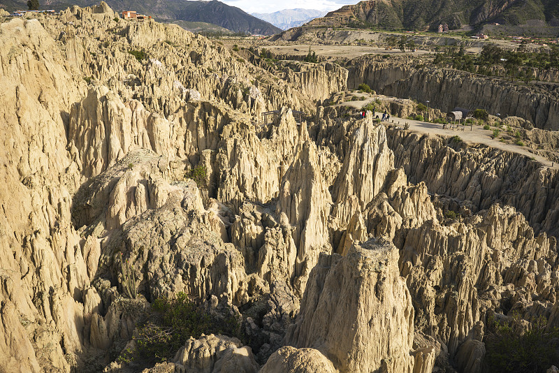 “月亮谷”(el Valle de La Luna)距离拉巴斯约5公里。