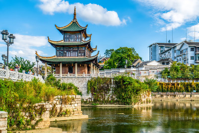 贵州古建筑桥
