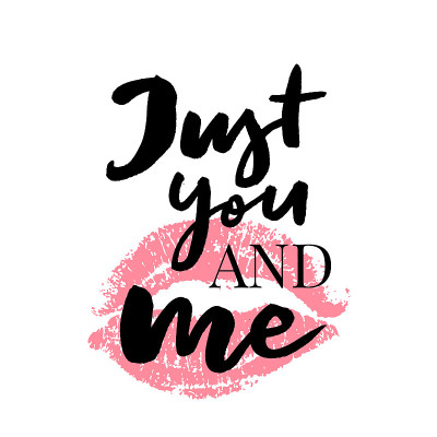 Slogan graphic with vector a rose illustration in 