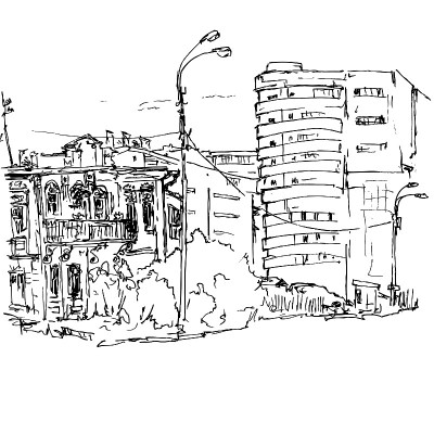 城市示意图