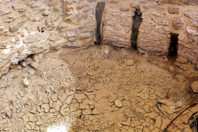埃及西奈半岛的摩西泉、水井和棕榈树