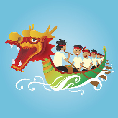 中国龙舟比赛插图