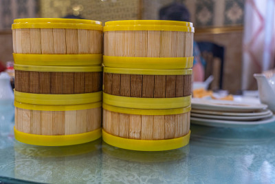 点心竹蒸箱在香港餐厅