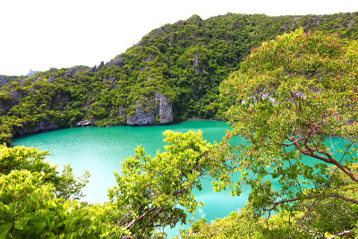 天堂岛。泰国苏梅岛