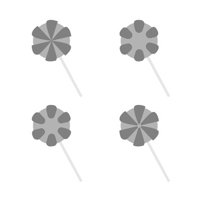 焦糖图标，节日，圣诞节，矢量插图