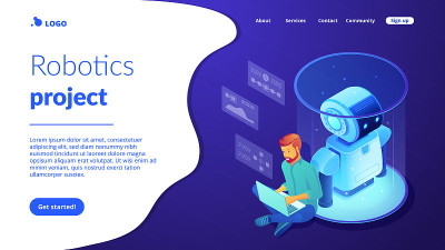 机器人软件isometric3D登陆页面。