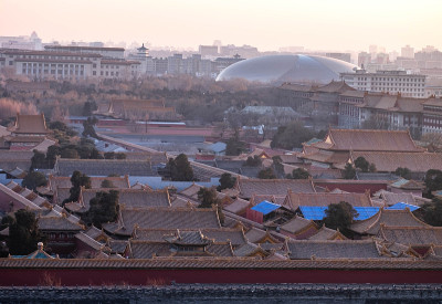 中国北京的故宫。