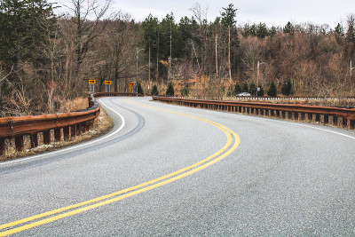 绕组冬季道路