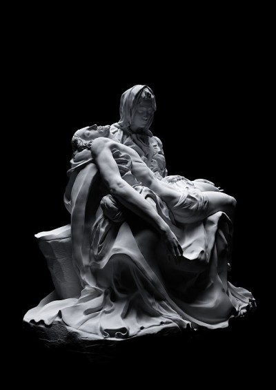 3d插画La Piéta意大利