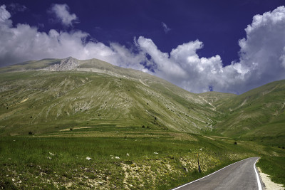 钢琴大di Castelluccio，山区和乡村景观