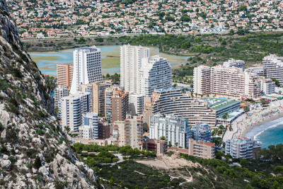 地中海度假村Calpe，西班牙拉斯萨利纳斯泻湖