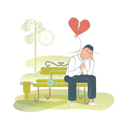破碎的心