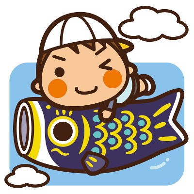 小学生/鲤鱼漂男孩